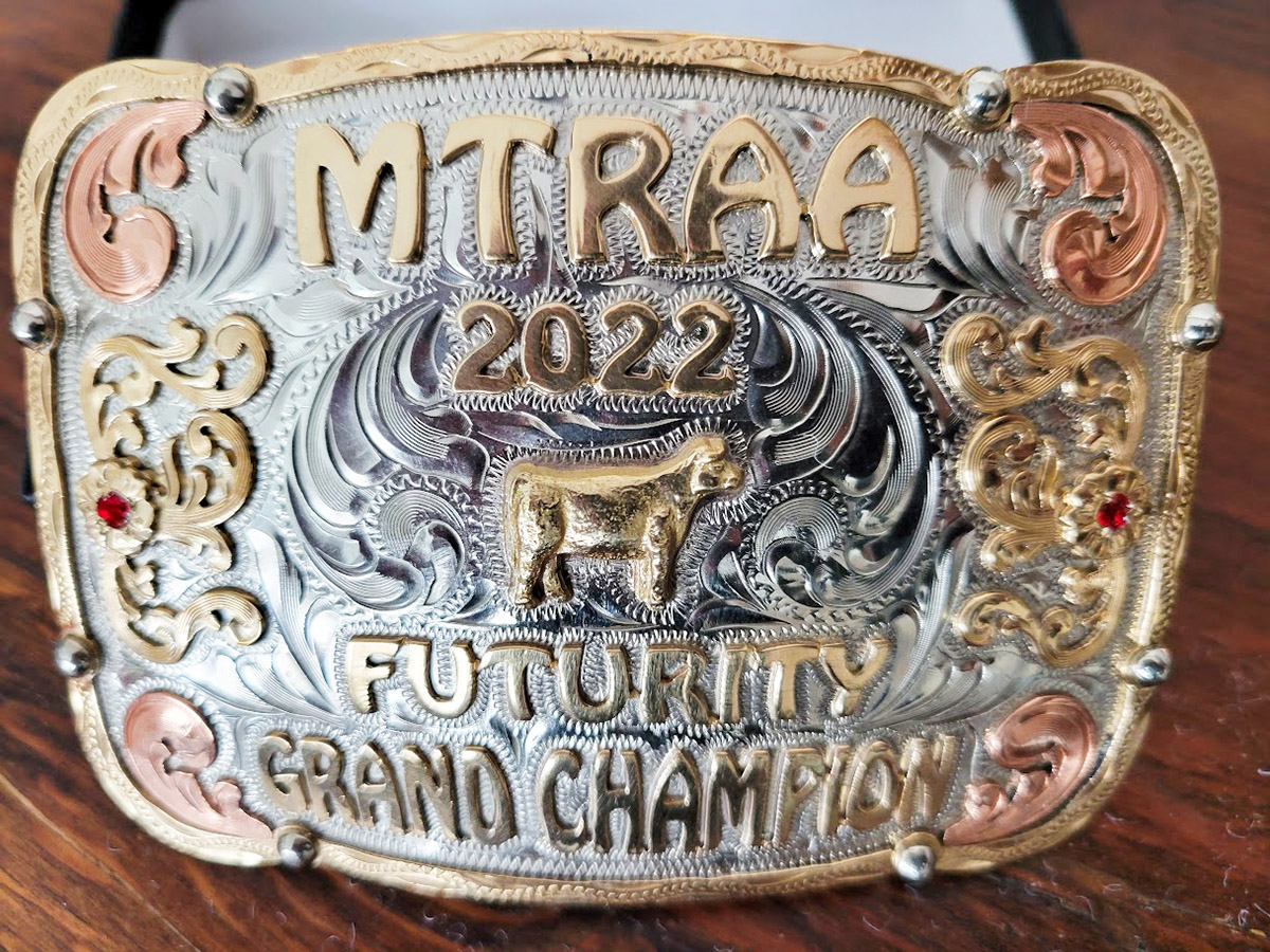 2022 Grand Champion NILE Futurity Heifer
